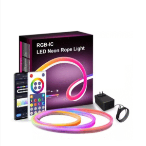 RGB LED neon strip – 5 meters, contr...