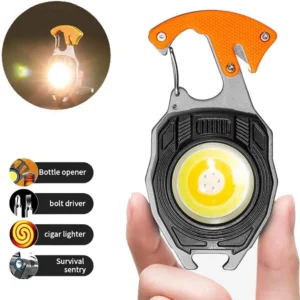 6 In 1 Multifunctional Rechargeable Keycha...