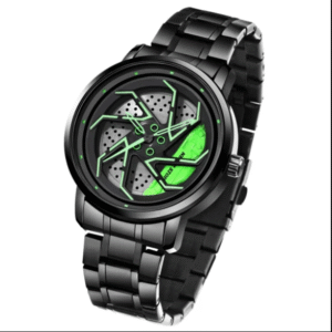 Men’s Quartz Wheel Watch Wheel Rotating Qu...